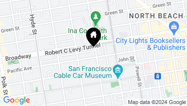 Map of 1521 Taylor Street, San Francisco CA, 94133