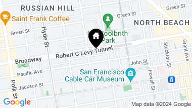 Map of 66 Bernard Street # 2, San Francisco CA, 94133