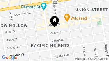 Map of 2134 Green Street # 1, San Francisco CA, 94123