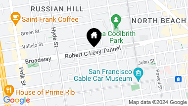 Map of 1107 Broadway, San Francisco CA, 94109