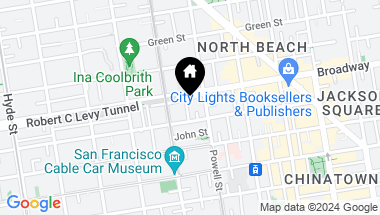Map of 36 Wayne Place, San Francisco CA, 94133
