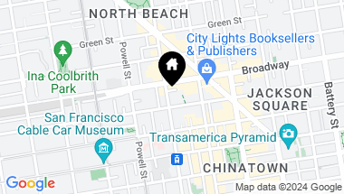Map of 1224 Stockton Street, San Francisco CA, 94133