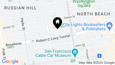 Map of 1629 Taylor Street, San Francisco CA, 94133