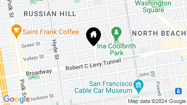 Map of 1741 Jones Street, San Francisco CA, 94109