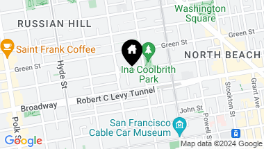 Map of 1039 Vallejo Street, San Francisco CA, 94133