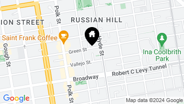 Map of 53 White Street, San Francisco CA, 94109