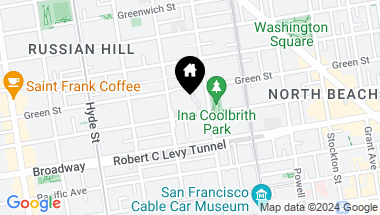 Map of 1020 Vallejo Street # 7, San Francisco CA, 94133
