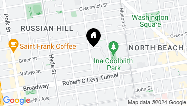 Map of 999 Green Street # 2105, San Francisco CA, 94133