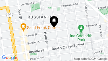 Map of 1110 Green Street, San Francisco CA, 94111