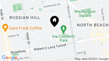 Map of 955 Green Street # 1, San Francisco CA, 94133