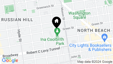 Map of 899 Green Street, San Francisco CA, 94133