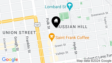 Map of 1335 Filbert Street # 206, San Francisco CA, 94109