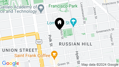Map of 2531 Larkin Street, San Francisco CA, 94109