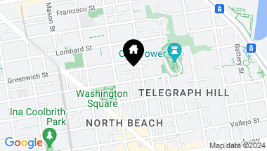 Map of 524 Filbert Street, San Francisco CA, 94133