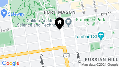 Map of 2945 Van Ness Avenue, San Francisco CA, 94109