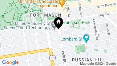 Map of 2855 Polk Street, San Francisco CA, 94109