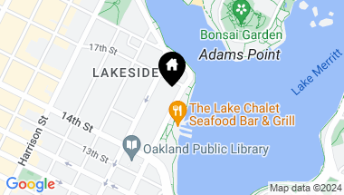 Map of 1555 Lakeside Drive # 22, Oakland CA, 94612