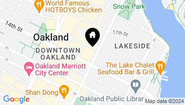 Map of 1445 Harrison Street, Oakland CA, 94601