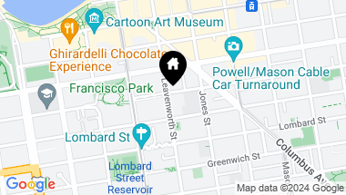 Map of 785 Francisco Street, San Francisco CA, 94133