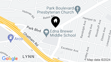 Map of 3814 Park Blvd, Oakland CA, 94602