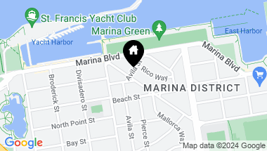 Map of 400 Avila Street # 301, San Francisco CA, 94123