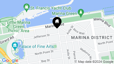Map of 3825 Scott Street # 304, San Francisco CA, 94123