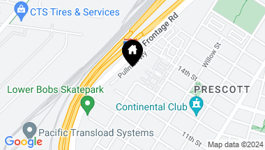Map of 1201 Pine Street 353, Oakland CA, 94607