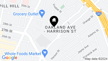 Map of 66 Fairmount Ave # 219, Oakland CA, 94611