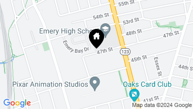 Map of Magnolia St, Oakland CA, 94608