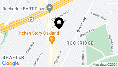 Map of 5505 Taft Ave, Oakland CA, 94618