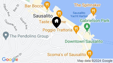 Map of 190 Harrison Ave, Sausalito CA, 94965