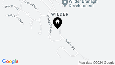 Map of 30 Wilder Road, Orinda CA, 94563