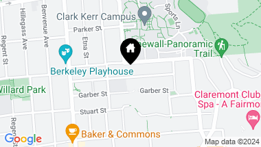 Map of 2829 Forest Ave, Berkeley CA, 94705