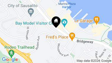 Map of 230-232 Woodward Ave #4, Sausalito CA, 94965