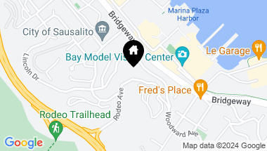 Map of 86-88 Rodeo Ave, Sausalito CA, 94965