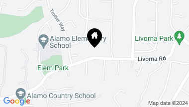 Map of 1060 Livorna Rd, Alamo CA, 94507