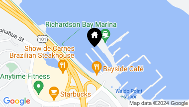 Map of 31 E Pier, Sausalito CA, 94965
