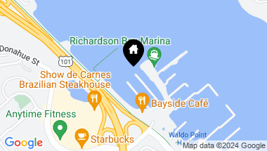 Map of 41 E Pier, Sausalito CA, 94965