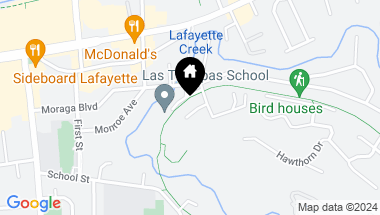 Map of 3438 Little Ln, Lafayette CA, 94549