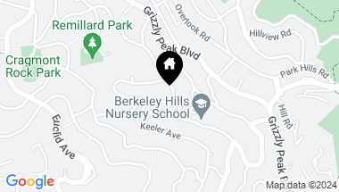 Map of 1112 Sterling Ave, Berkeley CA, 94708