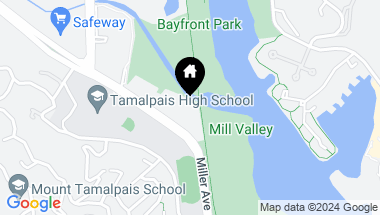 Map of 765 Miller Ave, Mill Valley CA, 94941