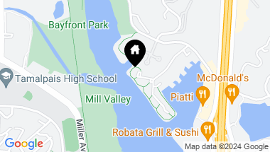 Map of 6010 Shelter Bay Ave, Mill Valley CA, 94941