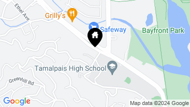 Map of 600 Miller Ave #D, Mill Valley CA, 94941