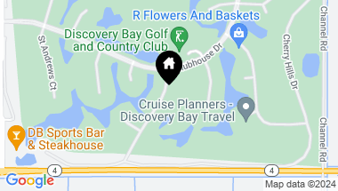 Map of 2321 Wayfarer Dr, Discovery Bay CA, 94505