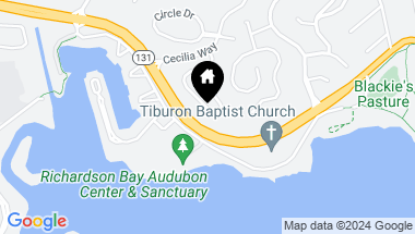 Map of 35 Andrew Dr #143, Tiburon CA, 94920