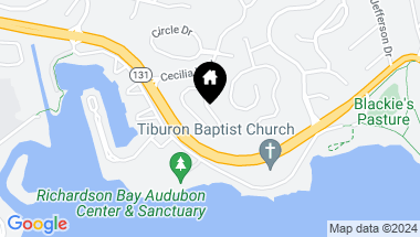 Map of 6 Janet Way #111, Tiburon CA, 94920