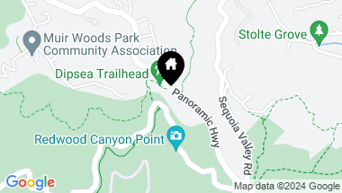 Map of 315 Panoramic Hwy, Mill Valley CA, 94941