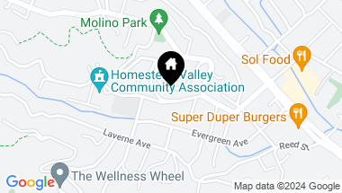 Map of 116 Montford Ave, Mill Valley CA, 94941