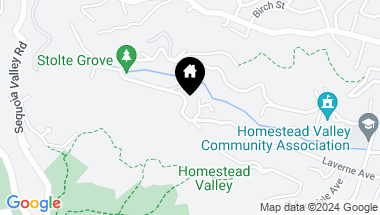 Map of 442 Laverne Avenue, Mill Valley CA, 94941
