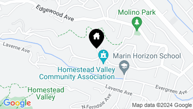 Map of 340 Montford Ave, Mill Valley CA, 94941